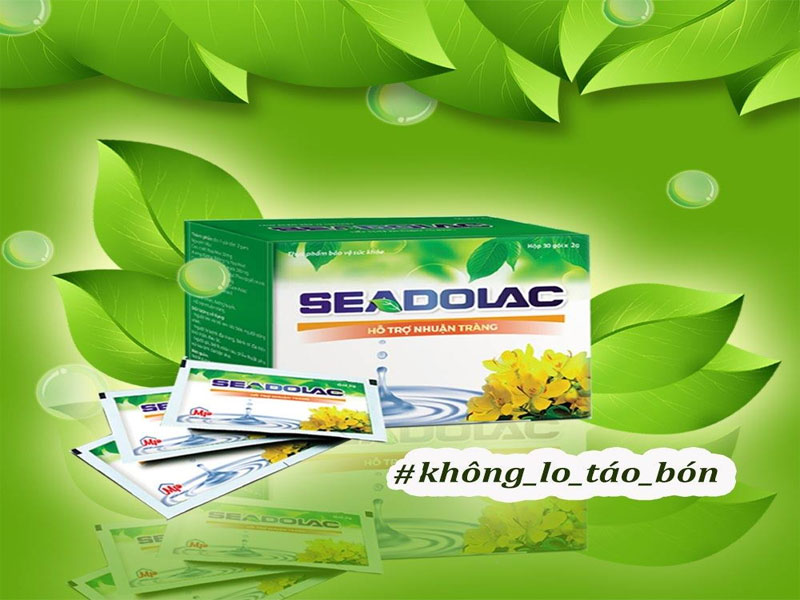 Thuốc làm mềm phân Seadolac đảm bảo an toàn